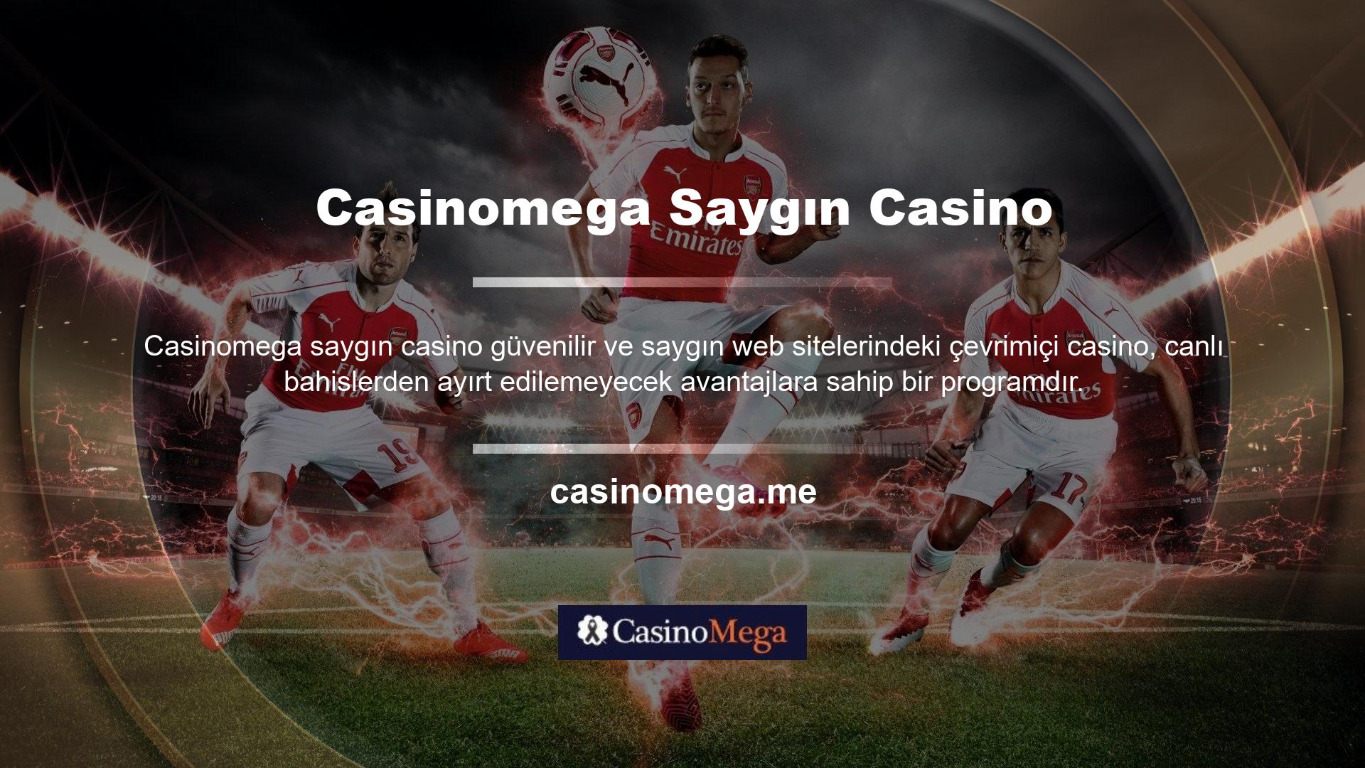 Bu web sitesindeki çevrimiçi casino çok güvenilir bir programdır